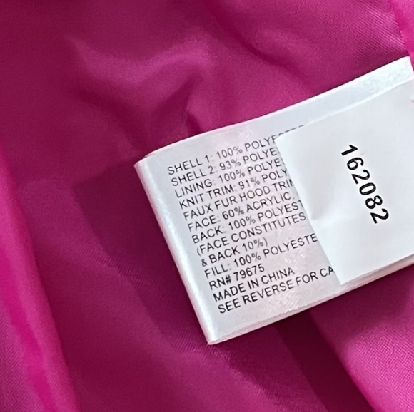 Michael Kors 💅 Azalea Pink Winter Fur Coat MK Designer Jacket ( NWT ) - Picture 14 of 15